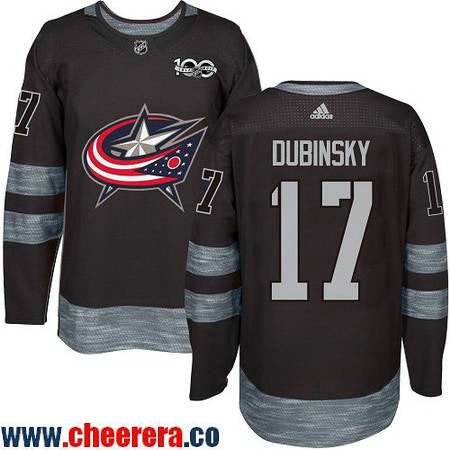 Brandon Dubinsky Columbus Blue Jackets black jersey