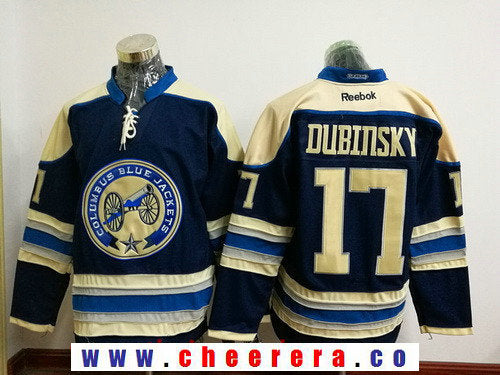 Brandon Dubinsky Columbus Blue Jackets blue Third jersey
