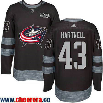 Scott Hartnell Columbus Blue Jackets black jersey