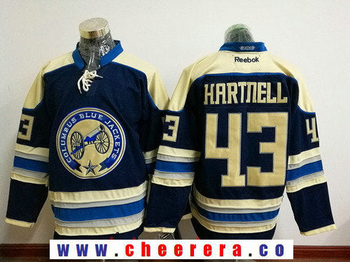 Scott Hartnell Columbus Blue Jackets blue Third jersey