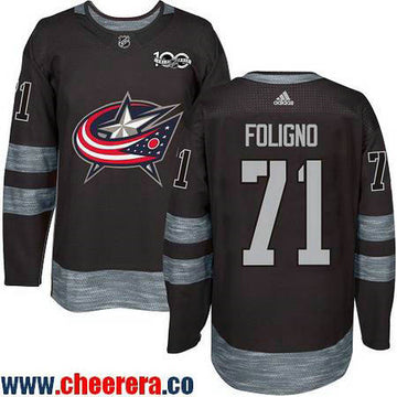 Nick Foligno Columbus Blue Jackets black jersey