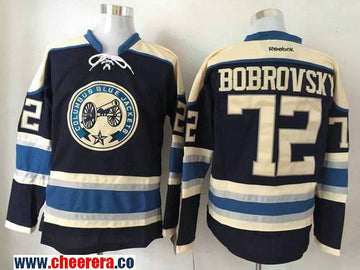 Sergei Bobrovsky Columbus Blue Jackets royal Third jersey