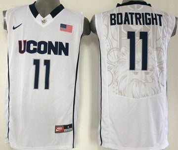 Ryan Boatright UConn Huskies white jersey