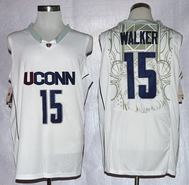 Kemba Walker UConn Huskies white jersey