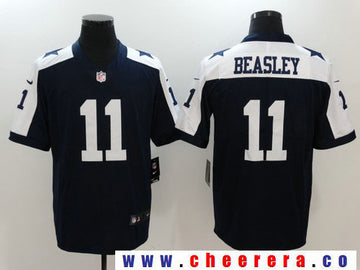 Cole Beasley Dallas Cowboys blue Vapor jersey