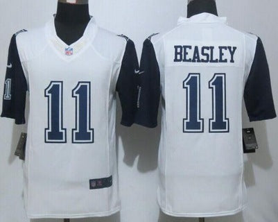 Cole Beasley Nike Dallas Cowboys white Color Rush jersey