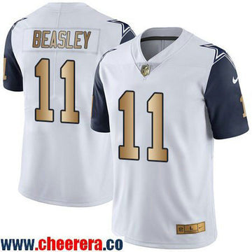 Cole Beasley Dallas Cowboys white Color Rush jersey