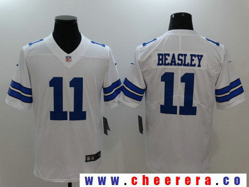 Cole Beasley Dallas Cowboys white Vapor jersey