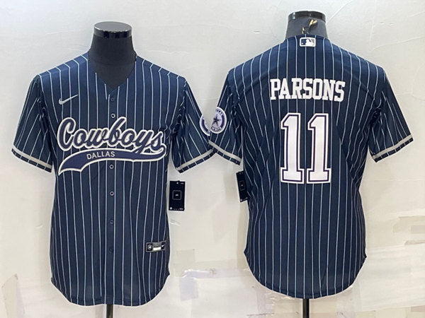 Micah Parsons Dallas Cowboys navy jersey