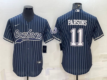 Micah Parsons Dallas Cowboys navy jersey