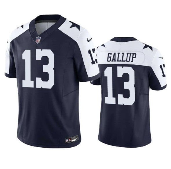 Michael Gallup Dallas Cowboys navy Vapor jersey