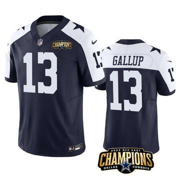 Michael Gallup Dallas Cowboys navy jersey