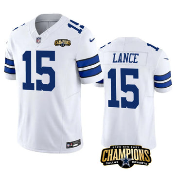 Trey Lance Dallas Cowboys white jersey