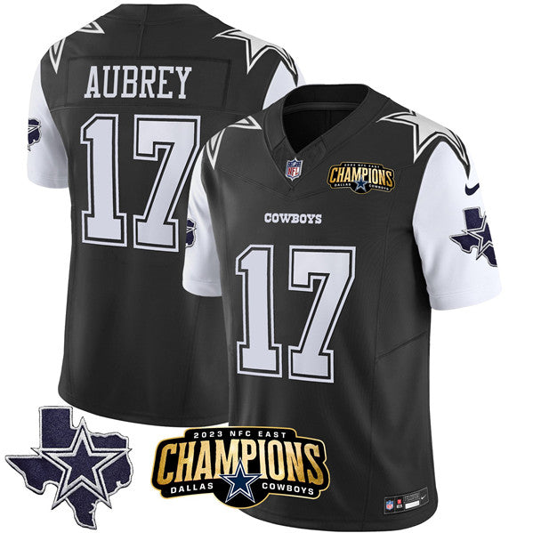 Brandon Aubrey Dallas Cowboys black jersey