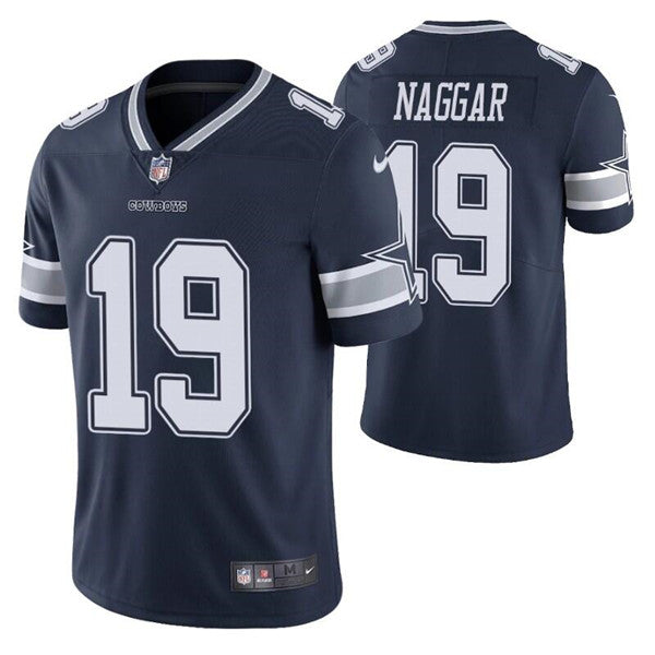Chris Naggar Dallas Cowboys navy Vapor jersey