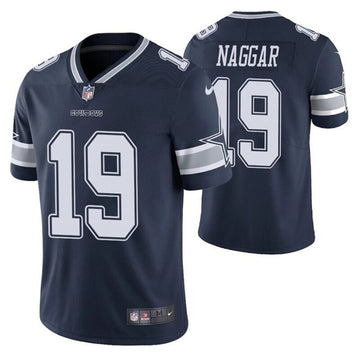 Chris Naggar Dallas Cowboys navy Vapor jersey