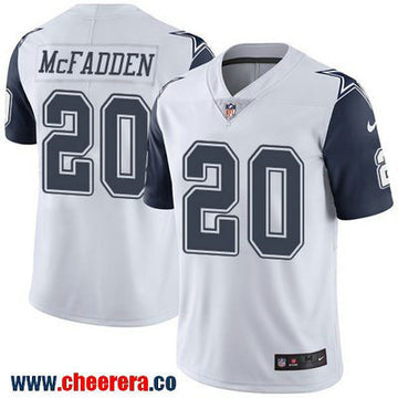Darren McFadden Dallas Cowboys white Color Rush jersey