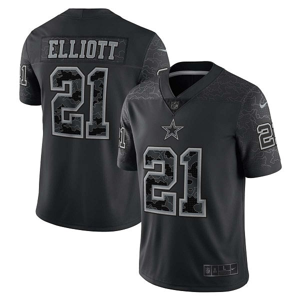 Ezekiel Elliott Dallas Cowboys black Limited jersey
