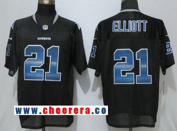 Ezekiel Elliott Dallas Cowboys black Fashion jersey