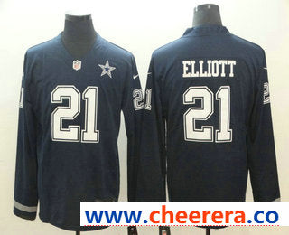 Ezekiel Elliott Nike Dallas Cowboys navy Limited jersey
