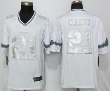 Ezekiel Elliott Dallas Cowboys white Limited jersey