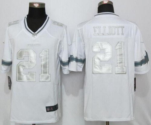 Ezekiel Elliott Dallas Cowboys white Limited jersey