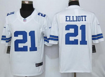 Ezekiel Elliott Dallas Cowboys white Limited jersey