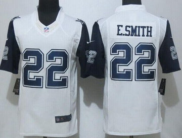Emmitt Smith Nike Dallas Cowboys white Color Rush jersey