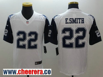 Emmitt Smith Dallas Cowboys white Color Rush jersey