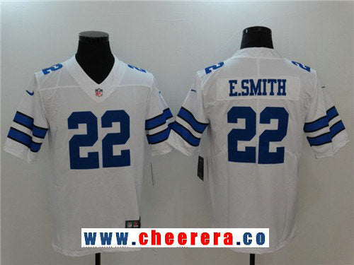 Emmitt Smith Dallas Cowboys white Vapor jersey