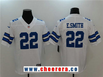 Emmitt Smith Dallas Cowboys white Vapor jersey