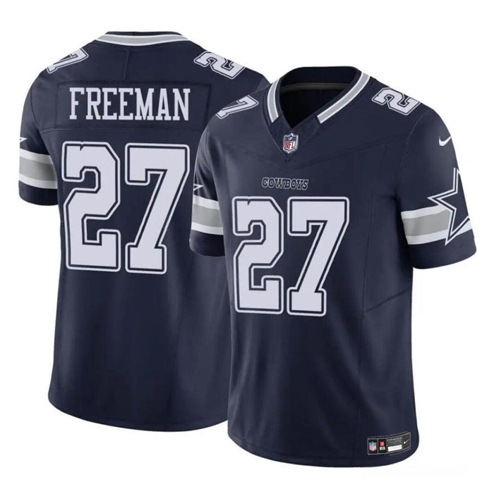 Royce Freeman Dallas Cowboys navy Vapor jersey