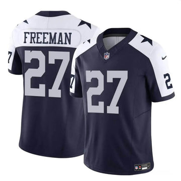 Royce Freeman Dallas Cowboys navy Vapor jersey