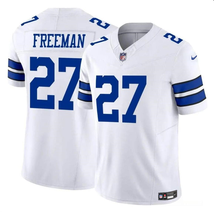 Royce Freeman Dallas Cowboys white Vapor jersey