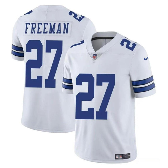 Royce Freeman Dallas Cowboys white Vapor jersey