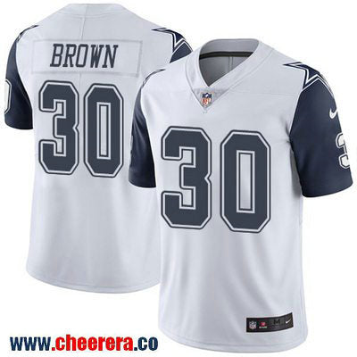 Anthony Brown Dallas Cowboys white Color Rush jersey