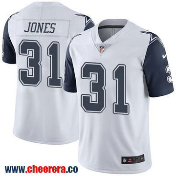 Byron Jones Dallas Cowboys white Color Rush jersey