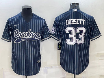 Tony Dorsett Dallas Cowboys navy jersey