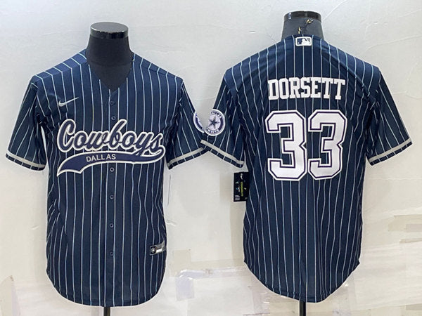 Tony Dorsett Dallas Cowboys navy jersey