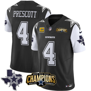 Dak Prescott Dallas Cowboys black jersey