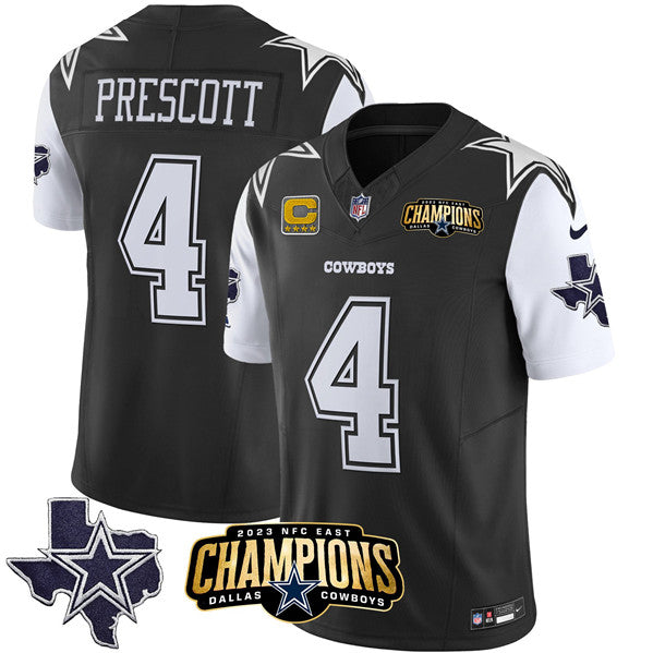 Dak Prescott Dallas Cowboys black jersey