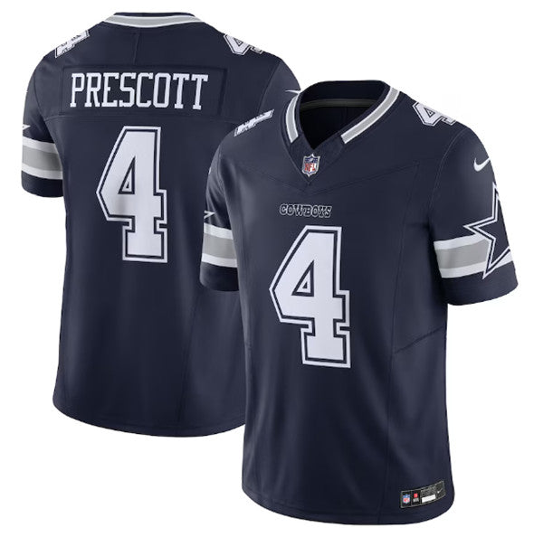 Dak Prescott Dallas Cowboys navy Vapor jersey