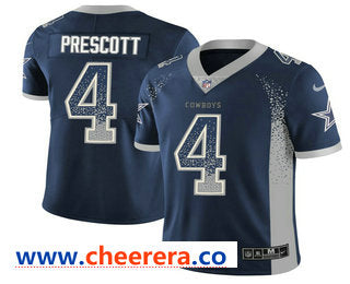 Dak Prescott Dallas Cowboys navy Color Rush jersey