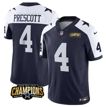 Dak Prescott Dallas Cowboys navy jersey