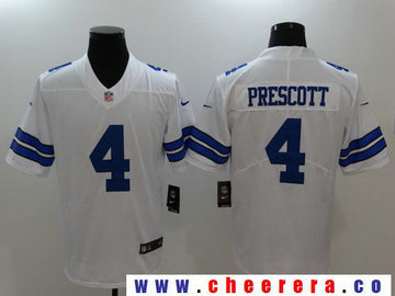 Dak Prescott Dallas Cowboys white Vapor jersey