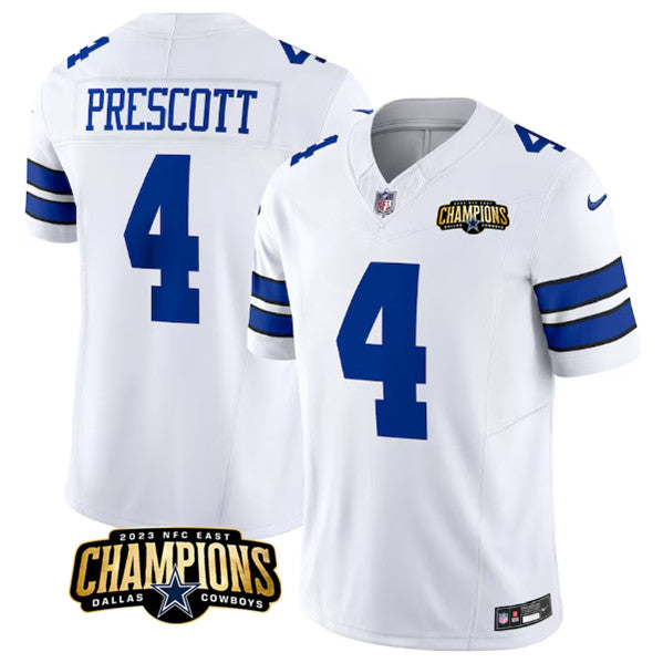 Dak Prescott Dallas Cowboys white jersey