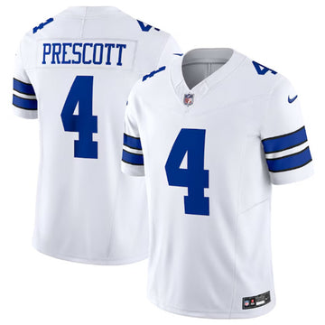 Dak Prescott Dallas Cowboys white Vapor jersey