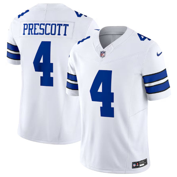 Dak Prescott Dallas Cowboys white Vapor jersey