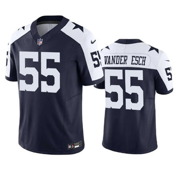 Leighton Vander Esch Dallas Cowboys navy Vapor jersey