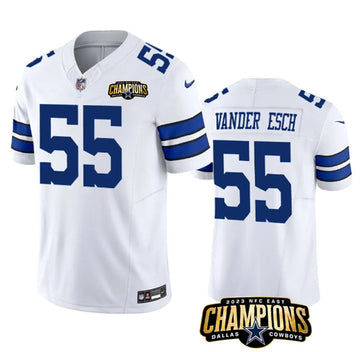 Leighton Vander Esch Dallas Cowboys white jersey